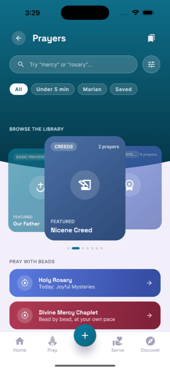 Prayer library